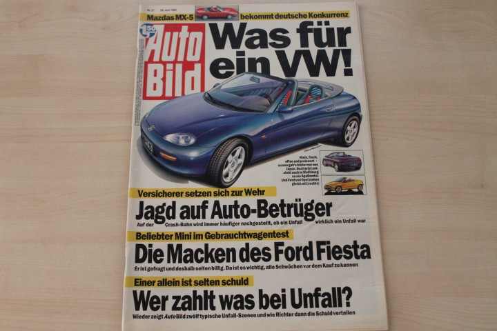 Deckblatt Auto Bild (27/1992)